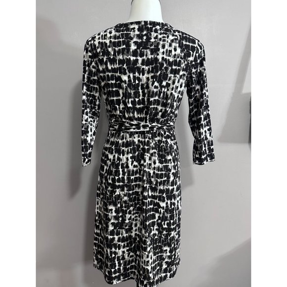 Ann Taylor Loft Factory faux wrap dress XSP - Picture 2 of 8